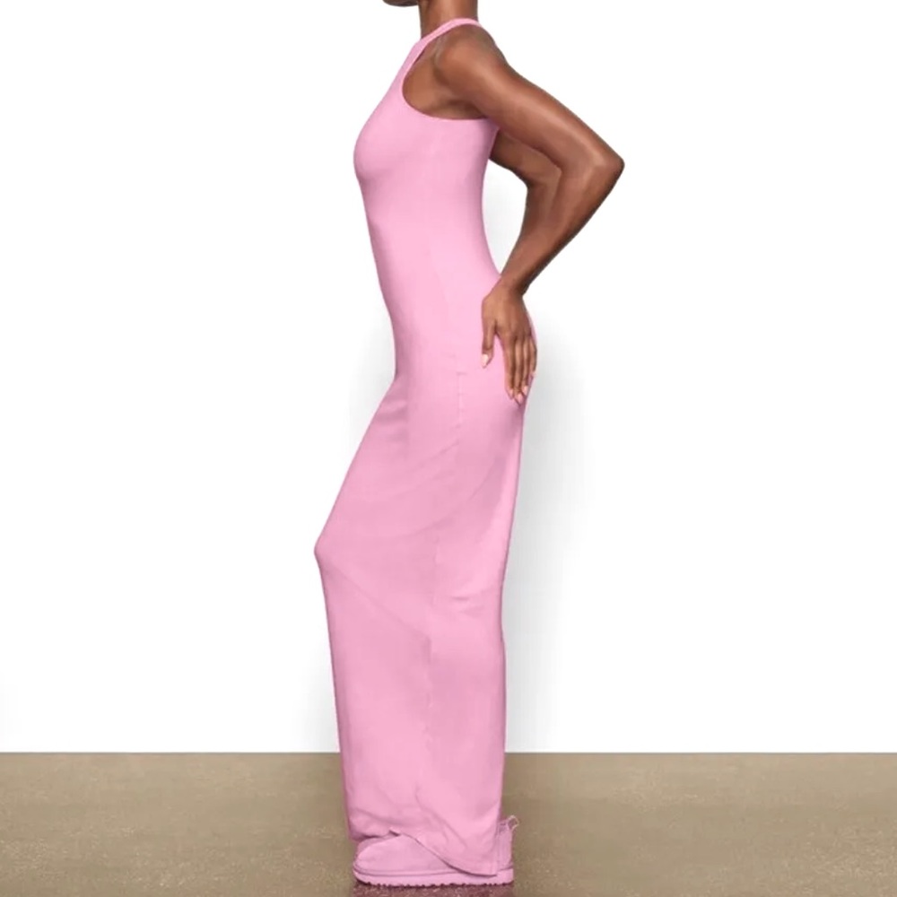 SKIMS Pink Maxi Dress - Picture 4 of 6